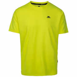 Trespass Mens Landford Active Top - M, Hi Vis Yellow