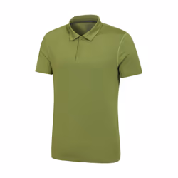 Mountain Warehouse Mens Court IsoCool Polo Shirt - 3XL, Khaki Green