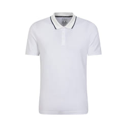 Mountain Warehouse Mens Tournament IsoCool Polo Shirt - 4XL, White