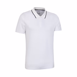 Mountain Warehouse Mens Tournament IsoCool Polo Shirt - 4XL, White