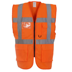Yoko Unisex Adult Executive Hi-Vis Waistcoat - 4XL, Orange