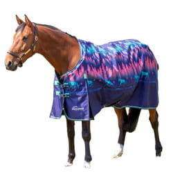 Highlander Original Lite Standard-Neck Horse Turnout Rug - 5' 9", Navy