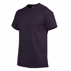 Gildan Unisex Adult Heavy Cotton T-Shirt - S, Blackberry