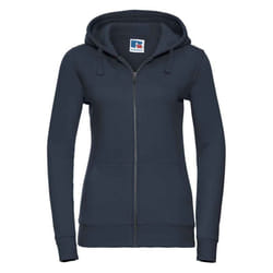 Russell Womens/Ladies Authentic Full Zip Hoodie - M, French Navy