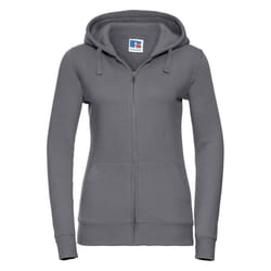 Russell Womens/Ladies Authentic Full Zip Hoodie - XL, Convoy Grey