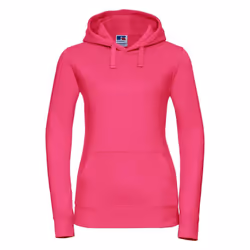 Russell Womens/Ladies Authentic Hoodie - 14 UK, Fuchsia