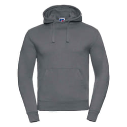 Russell Mens Authentic Hoodie - XS, Convoy Grey
