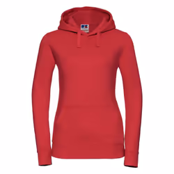 Russell Womens/Ladies Authentic Hoodie - 14 UK, Classic Red