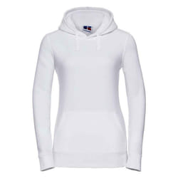 Russell Womens/Ladies Authentic Hoodie - 10 UK, White