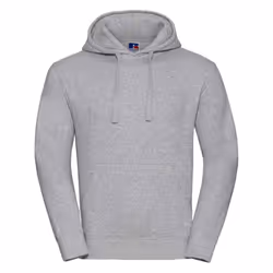 Russell Mens Authentic Hoodie - XS, Light Oxford
