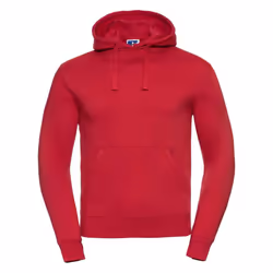 Russell Mens Authentic Hoodie - XS, Classic Red