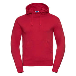 Russell Mens Authentic Hoodie - XS, Classic Red