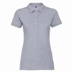 Russell Womens/Ladies Pique Stretch Polo Shirt - L, Light Oxford