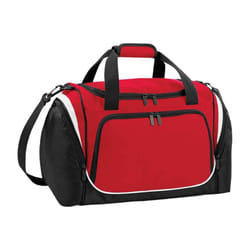 Quadra Pro Team Locker Bag - One Size, Red/Black/White
