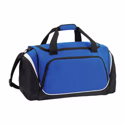 Quadra Pro Team Locker Bag - One Size, Royal Blue/Black/White