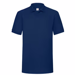 Fruit of the Loom Mens Polycotton Pique Heavy Polo Shirt - S, Navy