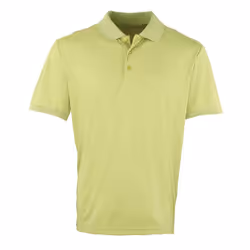 Premier Mens Coolchecker Pique Polo Shirt - 4XL, Lime