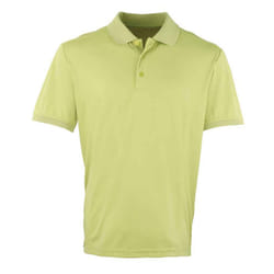 Premier Mens Coolchecker Pique Polo Shirt - 4XL, Lime