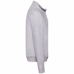 Fruit of the Loom Adults Unisex Classic Zip Neck Sweatshirt - XL, Heather Grey