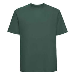 Russell Mens Ringspun Cotton Classic T-Shirt - XS, Bottle Green
