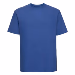 Russell Mens Ringspun Cotton Classic T-Shirt - XXL, Bright Royal Blue