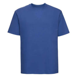 Russell Mens Ringspun Cotton Classic T-Shirt - S, Bright Royal Blue
