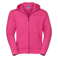 Russell Mens Authentic Hooded Sweatshirt - M, Fuchsia