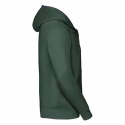 Russell Mens Authentic Hooded Sweatshirt - XXL, Bottle Green
