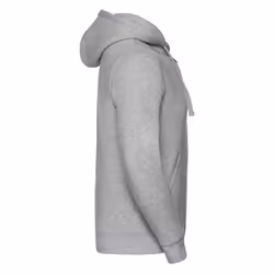 Russell Mens Authentic Hooded Sweatshirt - XS, Light Oxford