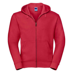 Russell Mens Authentic Hooded Sweatshirt - 3XL, Classic Red