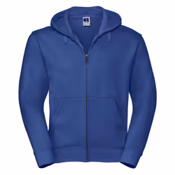 Russell Mens Authentic Hooded Sweatshirt - XS, Bright Royal Blue