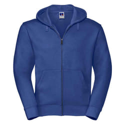 Russell Mens Authentic Hooded Sweatshirt - XS, Bright Royal Blue