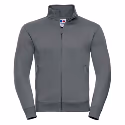 Russell Mens Authentic Sweat Jacket - M, Convoy Grey