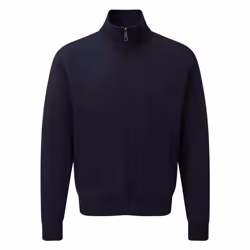 Russell Mens Authentic Sweat Jacket - 3XL, French Navy