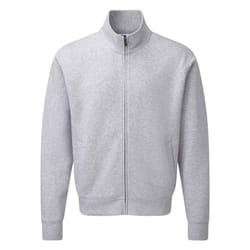 Russell Mens Authentic Sweat Jacket - M, Light Oxford