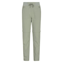 Mountain Warehouse Womens/Ladies Explorer Zip-Off Hiking Trousers - 8 UK S, Khaki Green