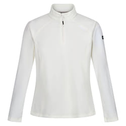 Regatta Great Outdoors Womens/Ladies Montes Half Zip Fleece Top - 18 UK, Polar Bear/White