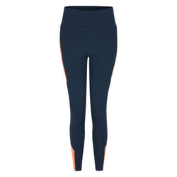 Dare 2B Womens/Ladies Move II Contrast Detail Leggings - 16 UK, Moonlight Denim/Orange