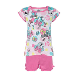 Disney Girls Minnie Mouse Short Pyjama Set - 9 Years, Pink/White