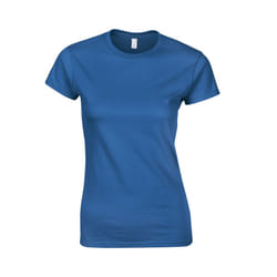 Gildan Womens/Ladies Softstyle Ringspun Cotton T-Shirt - XL, Royal Blue
