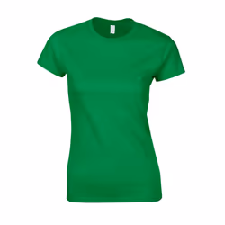 Gildan Womens/Ladies Softstyle Ringspun Cotton T-Shirt - L, Irish Green