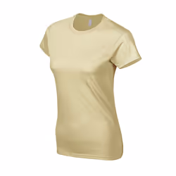 Gildan Womens/Ladies Softstyle Ringspun Cotton T-Shirt - M, Sand