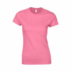 Gildan Womens/Ladies Softstyle Ringspun Cotton T-Shirt - M, Azalea