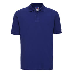 Russell Mens Classic Cotton Pique Polo Shirt - S, Bright Royal Blue