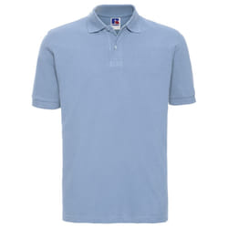 Russell Mens Classic Cotton Pique Polo Shirt - M, Sky