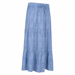 Mountain Warehouse Womens/Ladies Palermo Tiered Midi Skirt - 10 UK, Corn Blue