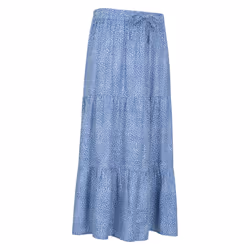 Mountain Warehouse Womens/Ladies Palermo Tiered Midi Skirt - 16 UK, Corn Blue