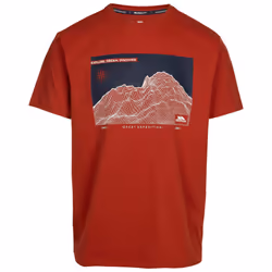 Trespass Mens Sirgis Mountain TP75 T-Shirt - S, Salsa
