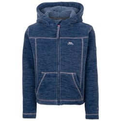 Trespass Girls Cossie Fleece Jacket - 5-6 Years, Denim Blue