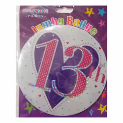 Kaleidoscope 13th Birthday Badge